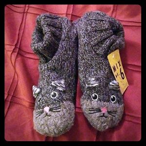 Kitty slipper socks